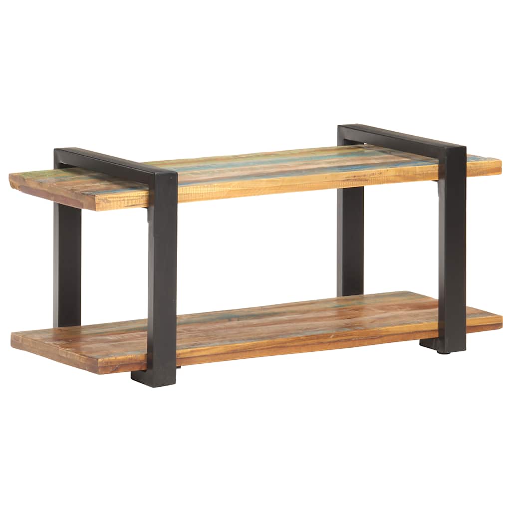 Meuble TV 90x40x40 cm Bois de récupération massif - XIOS