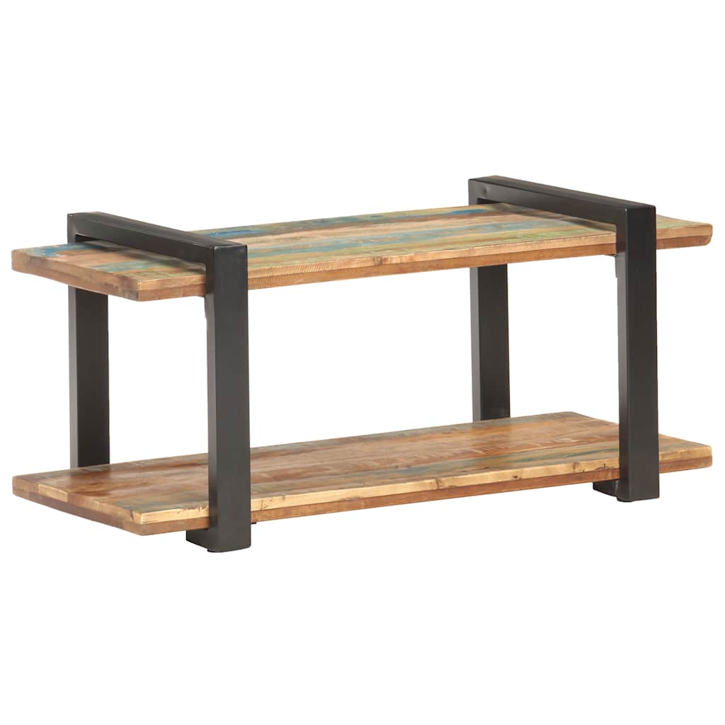 Meuble TV 90x40x40 cm Bois de récupération massif - XIOS