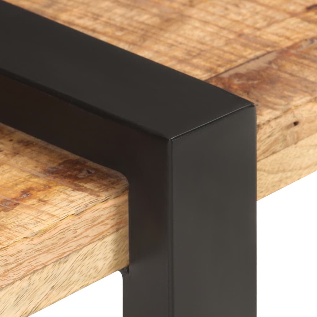 Meuble TV 160x40x40 cm Bois massif de manguier brut - XIOS