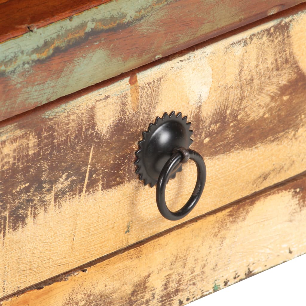 Meuble TV 117x30x41 cm Bois de récupération massif - XIOS