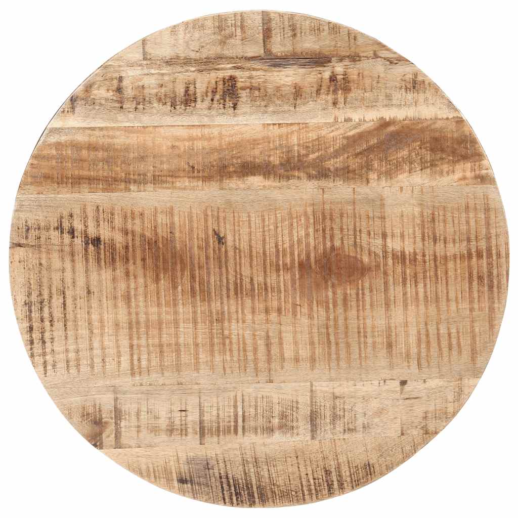 Table basse Ø68x43 cm Bois de manguier brut - XIOS