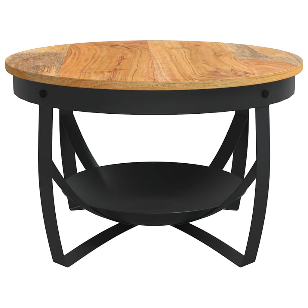 Table basse Ø68x43 cm Bois d'acacia solide - XIOS