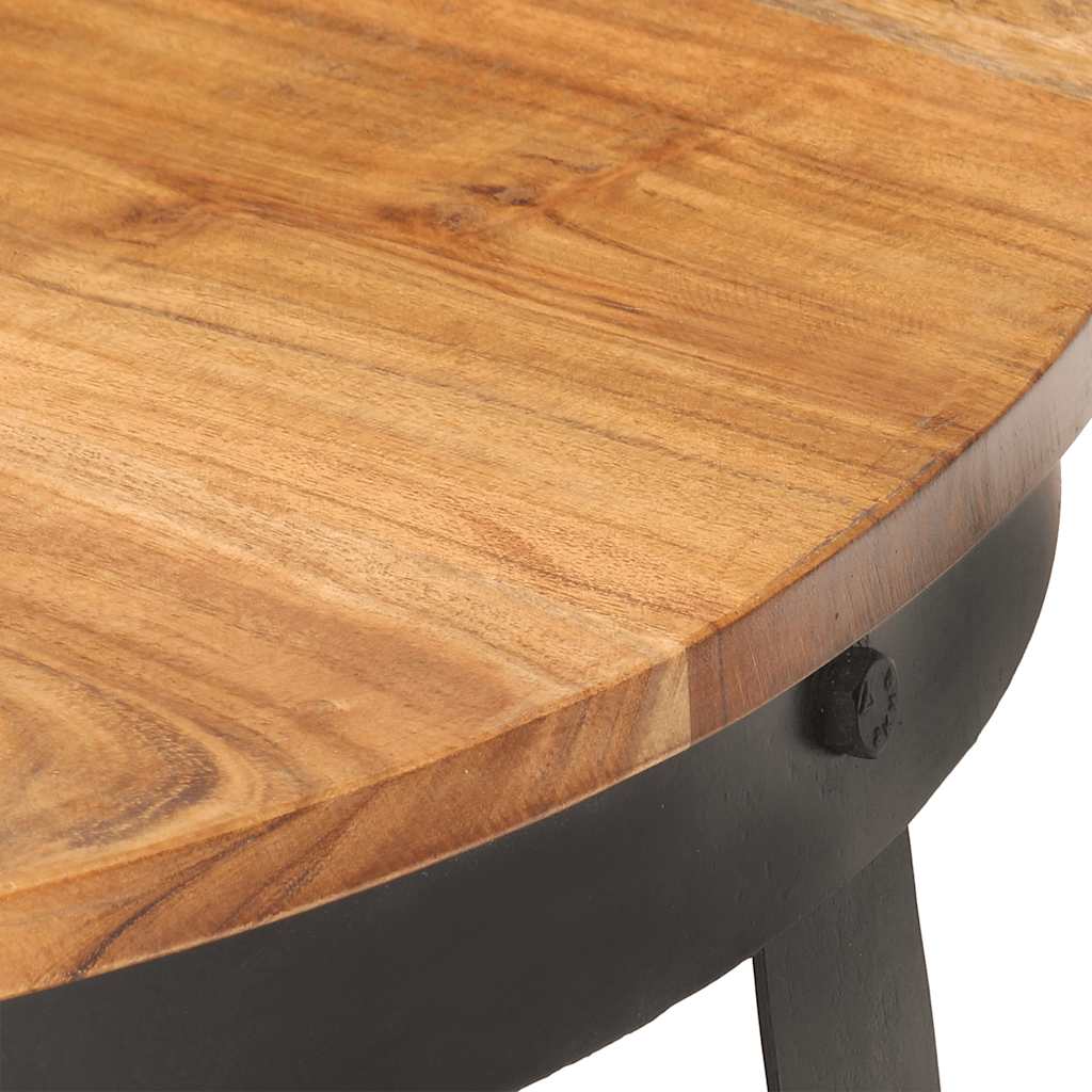 Table basse Ø68x43 cm Bois d'acacia solide - XIOS
