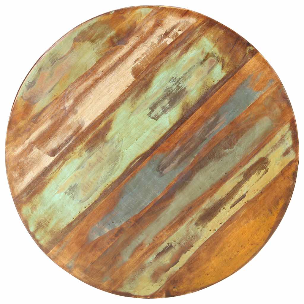 Table basse Ø68x43 cm Bois de récupération massif - XIOS