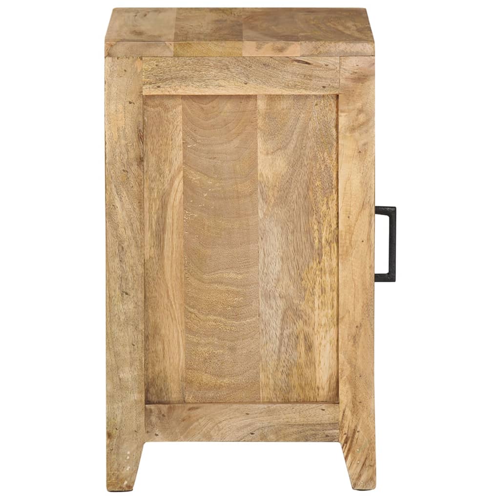 Table de chevet 40x30x50 cm Bois de manguier massif - XIOS