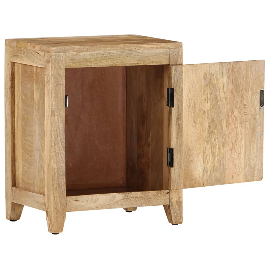 Table de chevet 40x30x50 cm Bois de manguier massif - XIOS