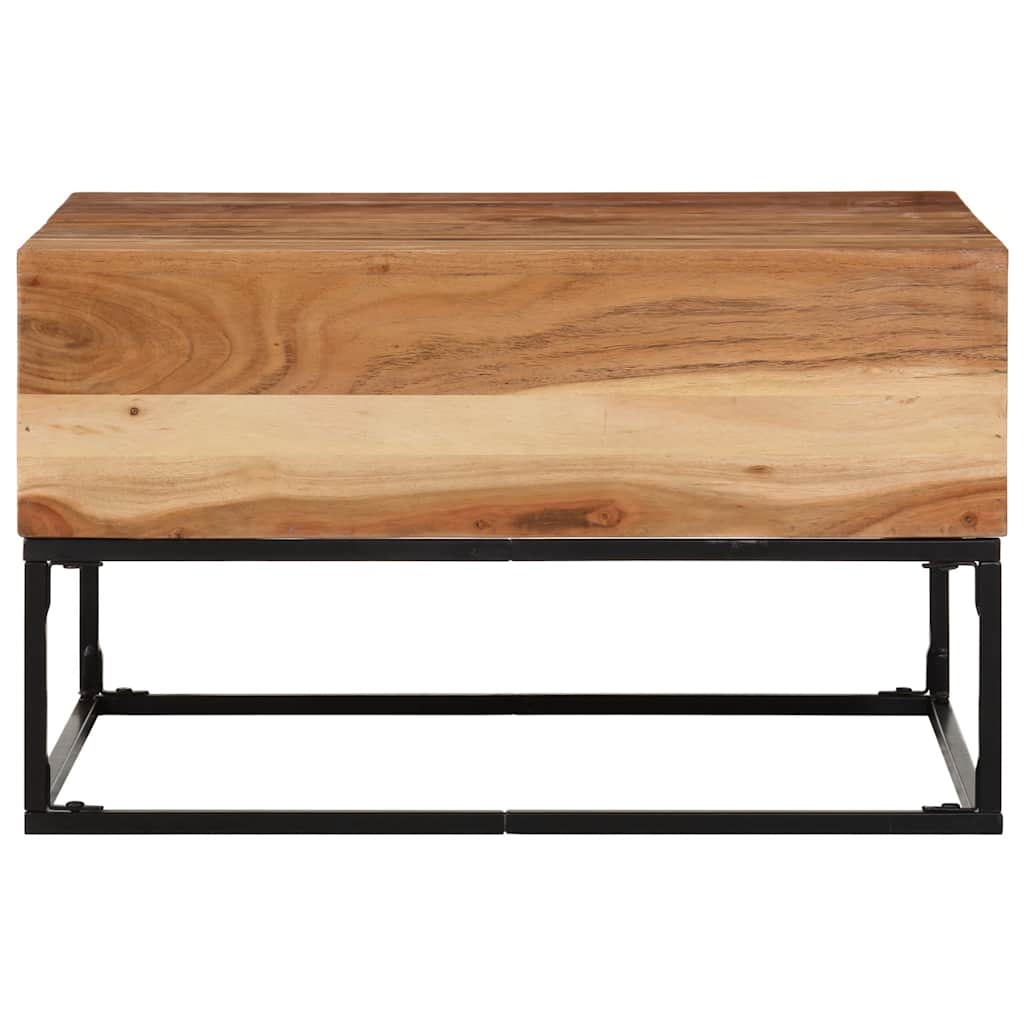 Table basse 68x68x41 cm Bois d'acacia solide - XIOS