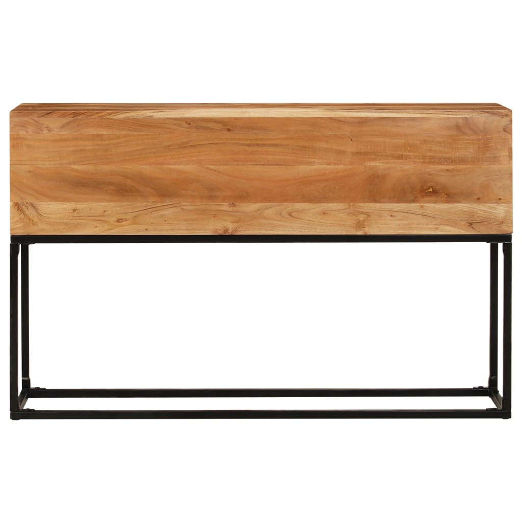 Table console 120x30x75 cm Bois d'acacia massif - XIOS