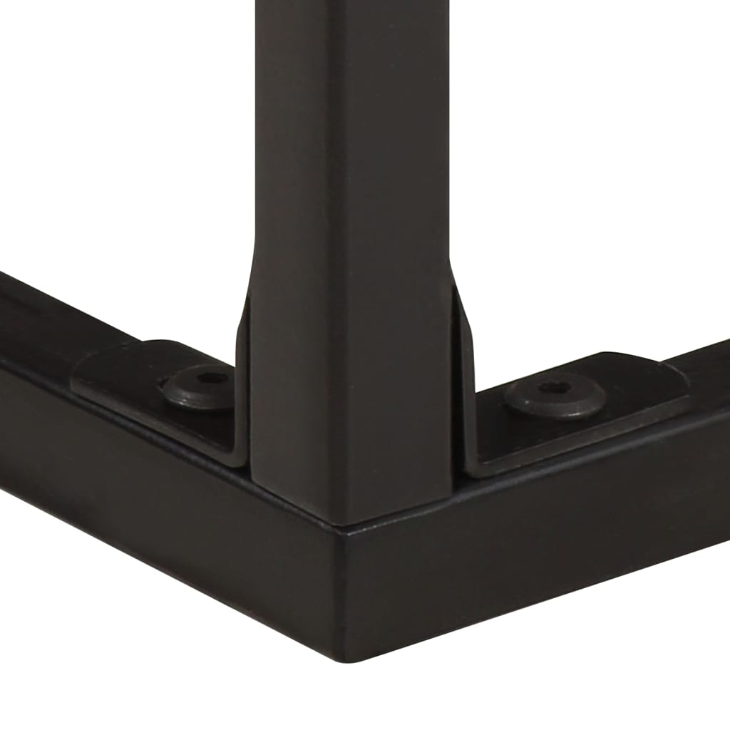 Table console 120x30x75 cm Bois de récupération massif - XIOS