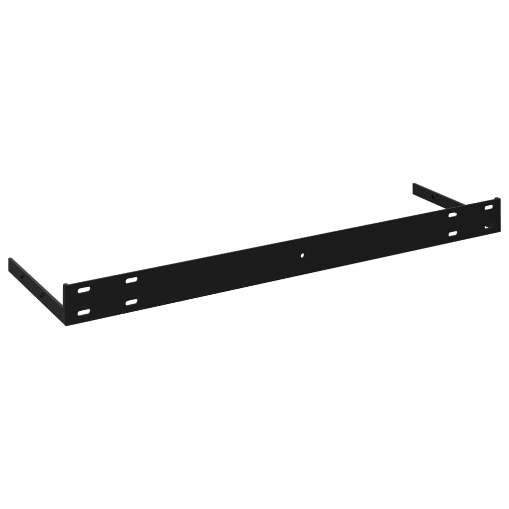 Étagère murale flottante 2pcs Blanc brillant 120x23,5x3,8cm MDF - XIOS