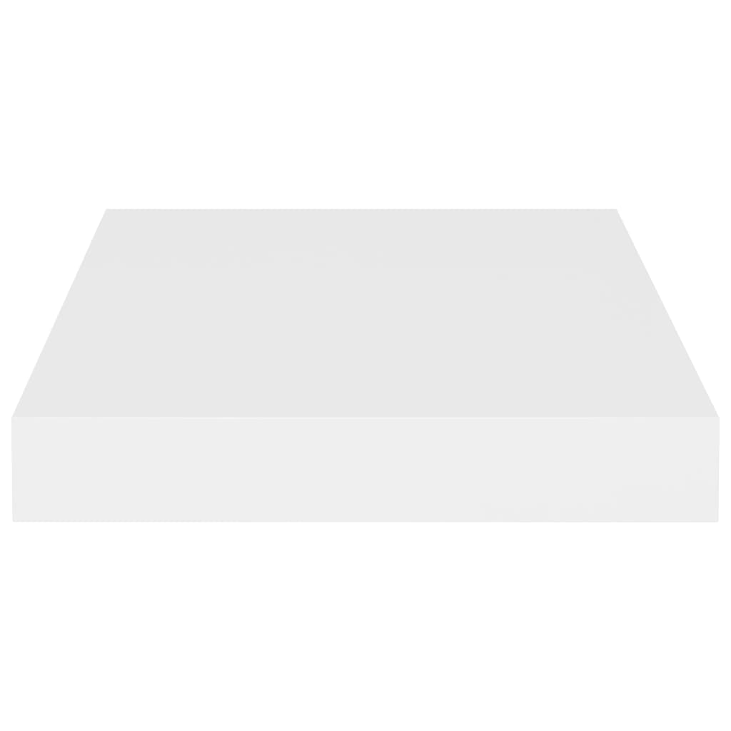 Étagères murales flottantes 4 pcs blanc 23x23,5x3,8 cm MDF - XIOS