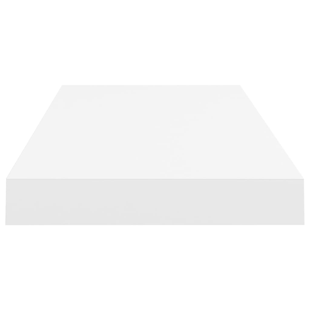 Étagère murale flottante blanc 60x23,5x3,8 cm MDF - XIOS
