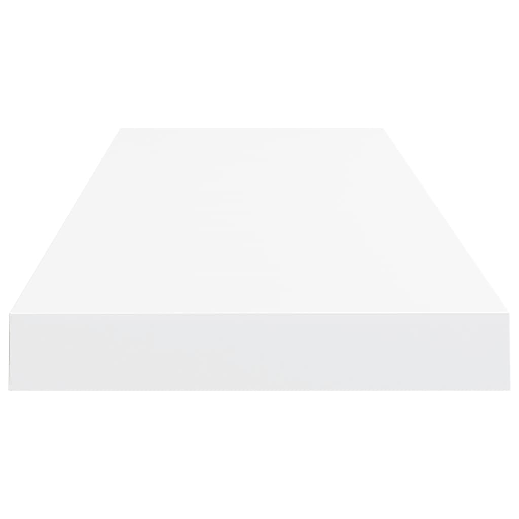 Étagères murales flottantes 4 pcs blanc 80x23,5x3,8 cm MDF - XIOS