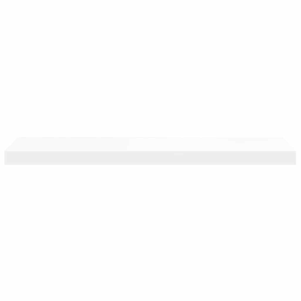 Étagères murales flottantes 4 pcs blanc 80x23,5x3,8 cm MDF - XIOS