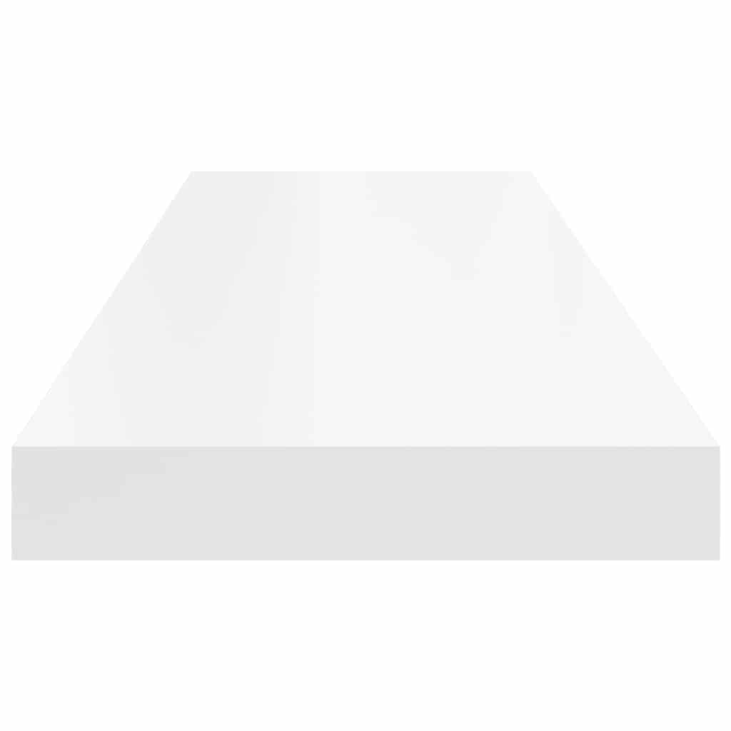Étagères murales flottantes 4 pcs blanc 80x23,5x3,8 cm MDF - XIOS