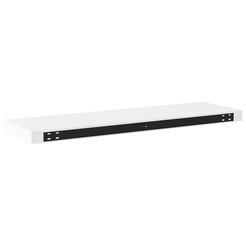 Étagères murales flottantes 4 pcs blanc 80x23,5x3,8 cm MDF - XIOS