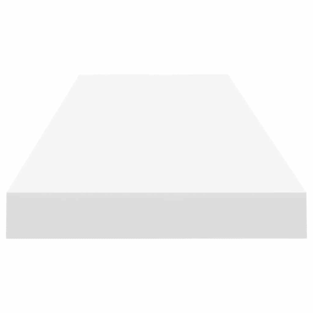 Étagères murales flottantes 4 pcs blanc 90x23,5x3,8 cm MDF - XIOS