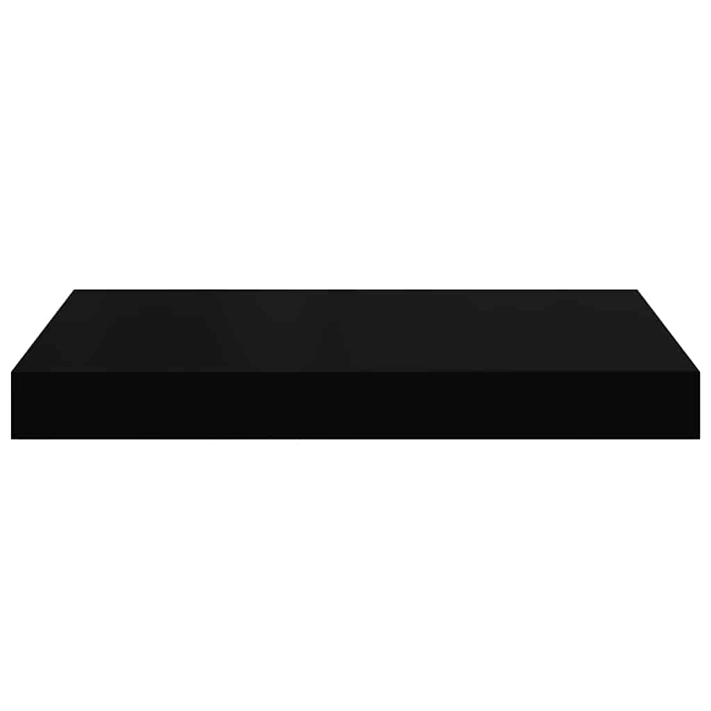 Étagères murales flottantes 4 pcs noir 40x23,5x3,8 cm MDF - XIOS