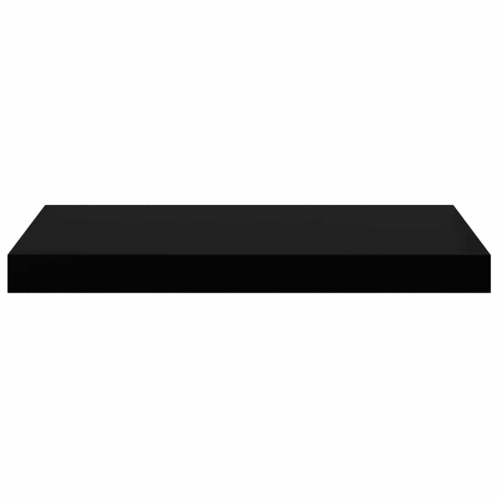 Étagères murales flottantes 4 pcs noir 50x23x3,8 cm MDF - XIOS