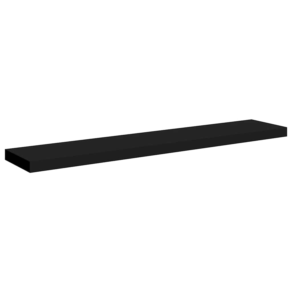 Étagère murale flottante noir 120x23,5x3,8 cm MDF - XIOS
