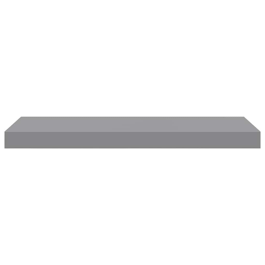 Étagères murales flottantes 4 pcs Gris 60x23,5x3,8 cm MDF - XIOS
