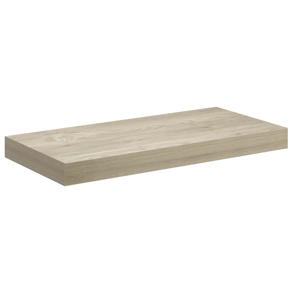 Étagères murales flottantes 4 pcs chêne 50x23x3,8 cm MDF - XIOS