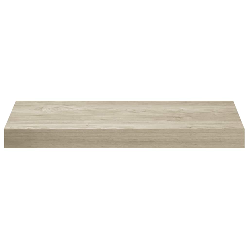 Étagères murales flottantes 4 pcs chêne 50x23x3,8 cm MDF - XIOS