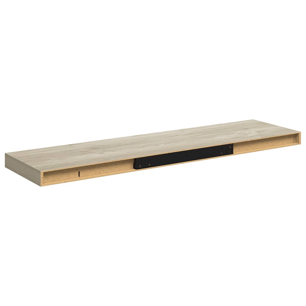 Étagères murales flottantes 4 pcs chêne 90x23,5x3,8 cm MDF - XIOS