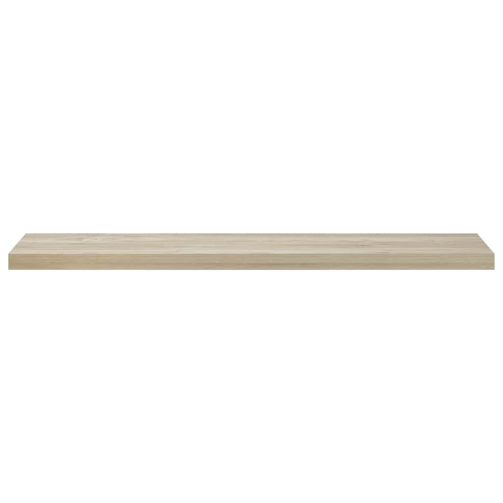 Étagères murales flottantes 2 pcs Chêne 120x23,5x3,8 cm MDF - XIOS