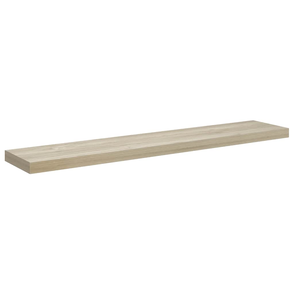 Étagères murales flottantes 4 pcs chêne 120x23,5x3,8 cm MDF - XIOS