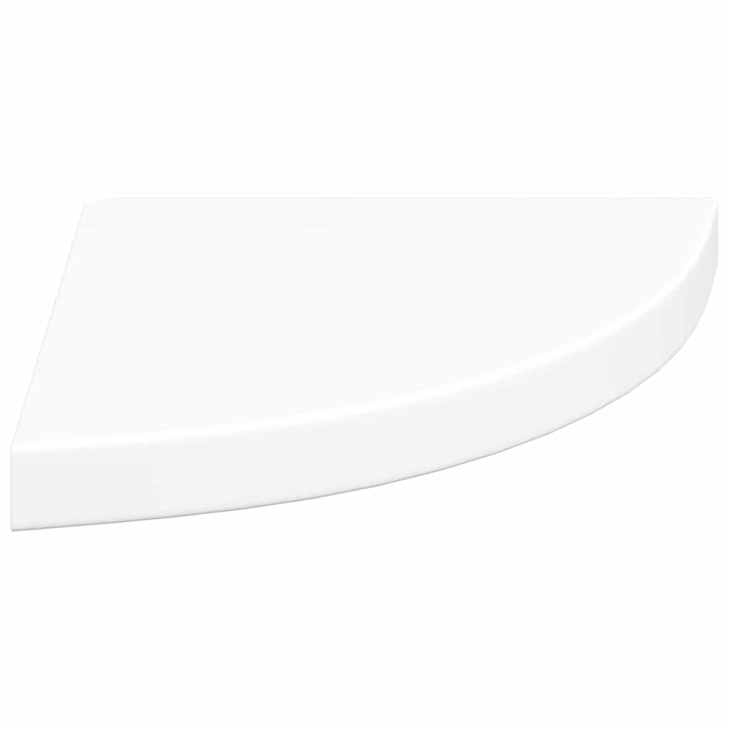 Étagères d'angle flottantes 4 pcs blanc 35x35x3,8 cm MDF - XIOS