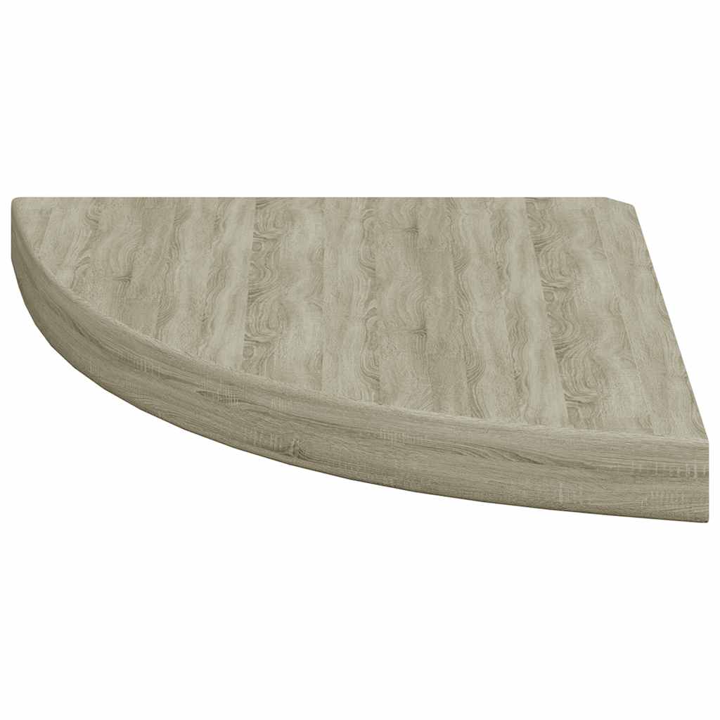 Étagères d'angle flottantes 4 pcs chêne 35x35x3,8 cm MDF - XIOS