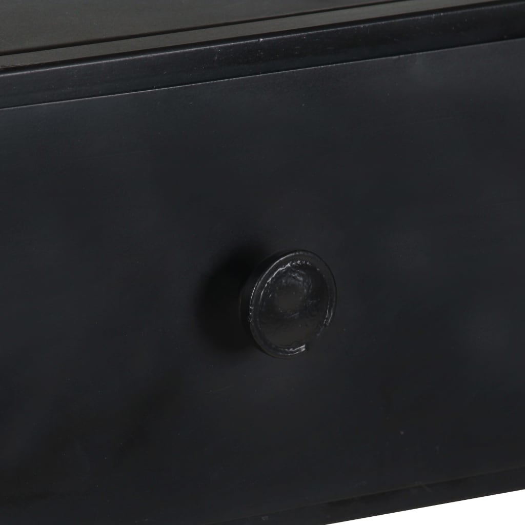 Bibliothèque 60x35x180 cm Bois de manguier brut et fer - XIOS