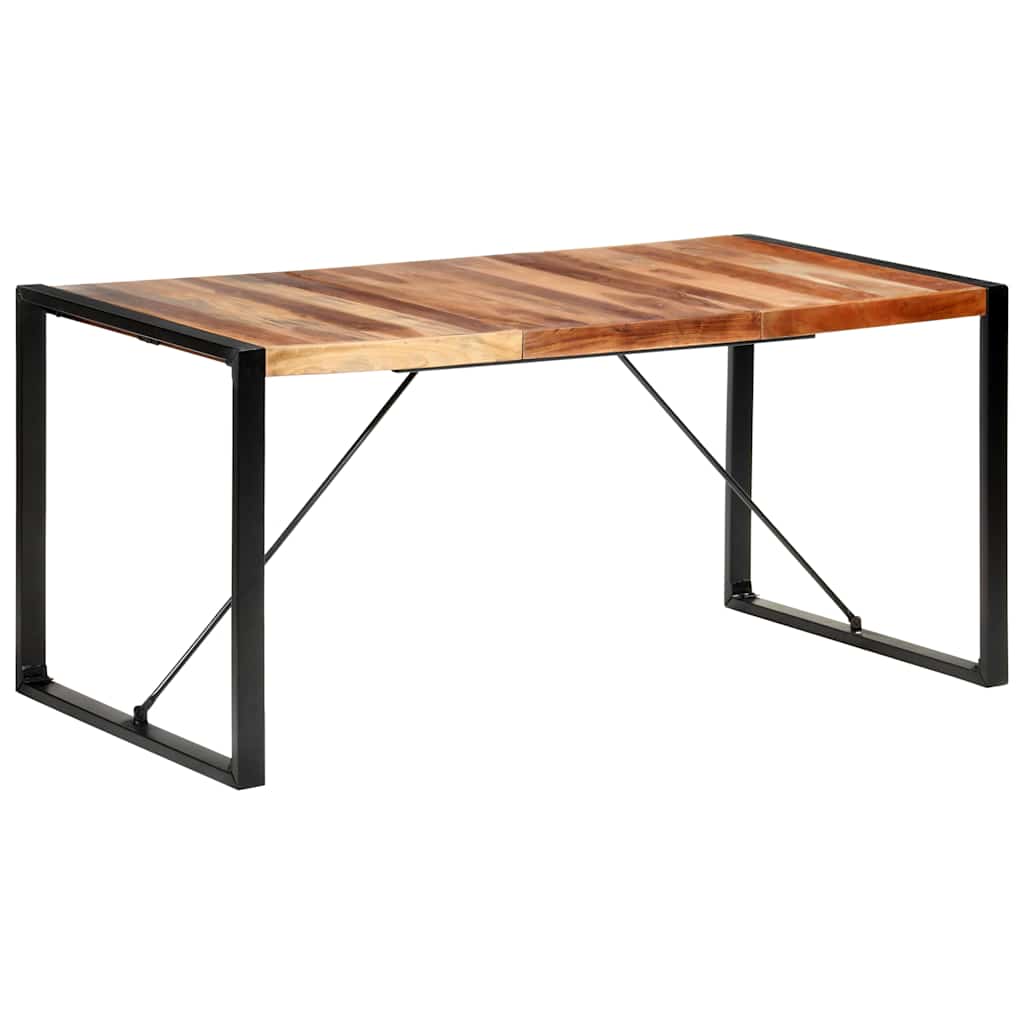 Table à manger 160x80x75 cm bois massif