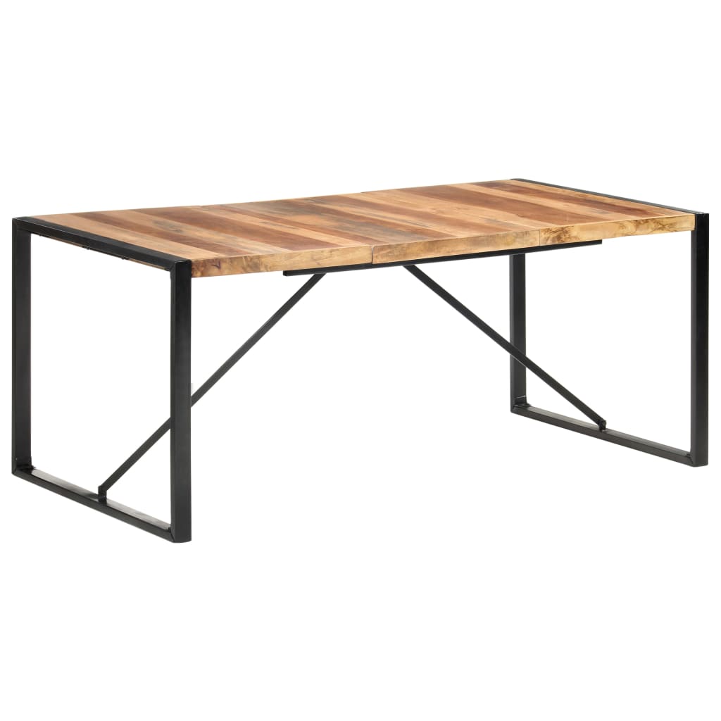 Table à manger 180x90x75 cm bois massif - XIOS