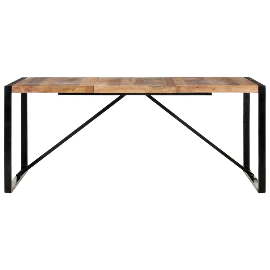Table à manger 180x90x75 cm bois massif - XIOS