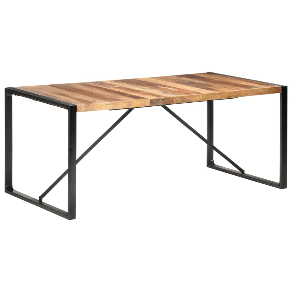 Table à manger 180x90x75 cm bois massif - XIOS