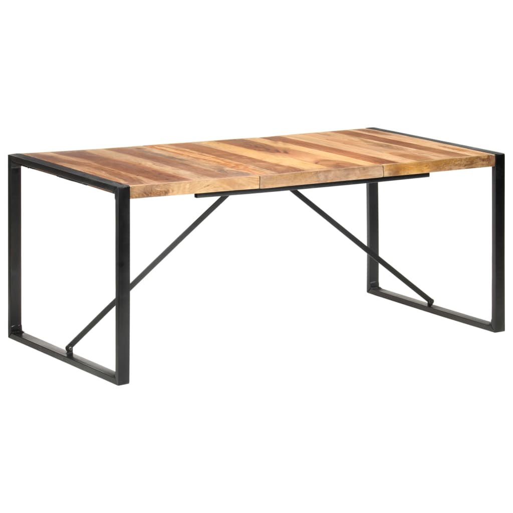 Table à manger 180x90x75 cm bois massif - XIOS