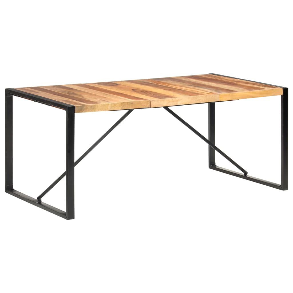 Table à manger 180x90x75 cm bois massif - XIOS
