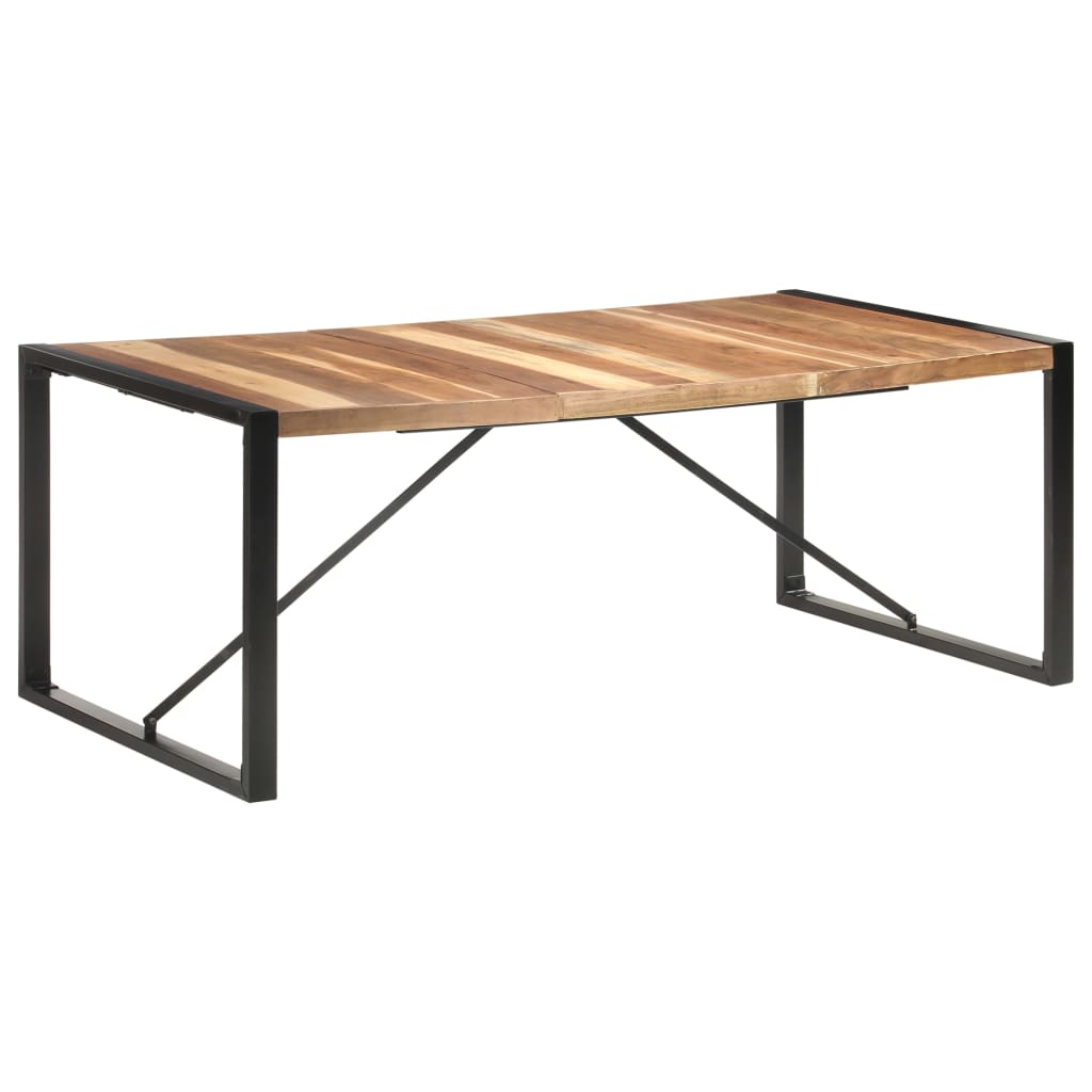 Table de salle à manger 200x100x75 cm Bois solide