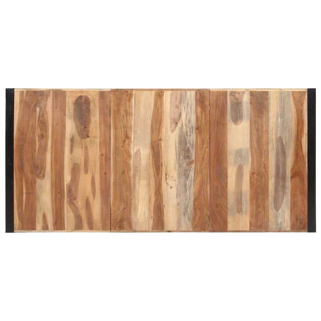 Table à manger 220x100x75 cm bois massif - XIOS