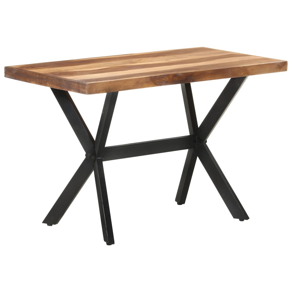 Table de salle à manger 120x60x75 cm Bois avec finition miel - XIOS