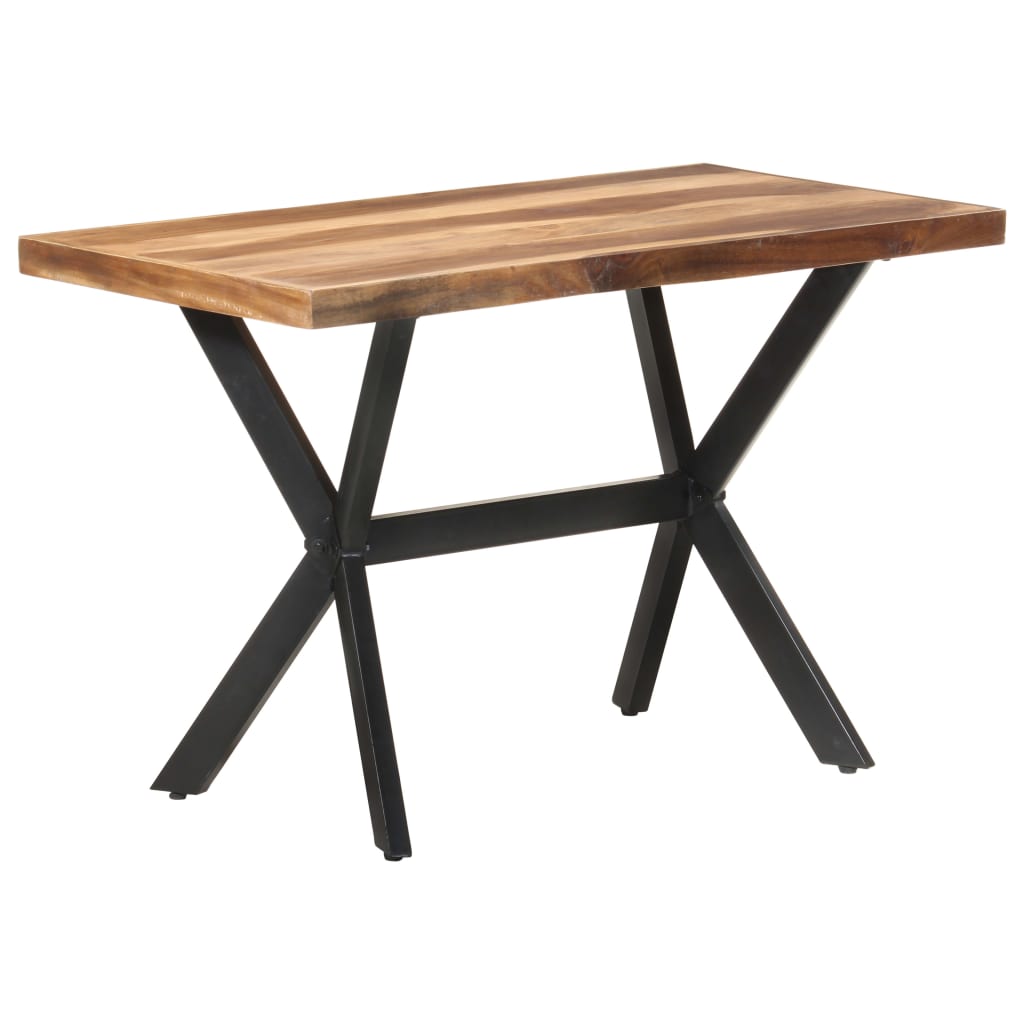Table de salle à manger 120x60x75 cm Bois avec finition miel - XIOS