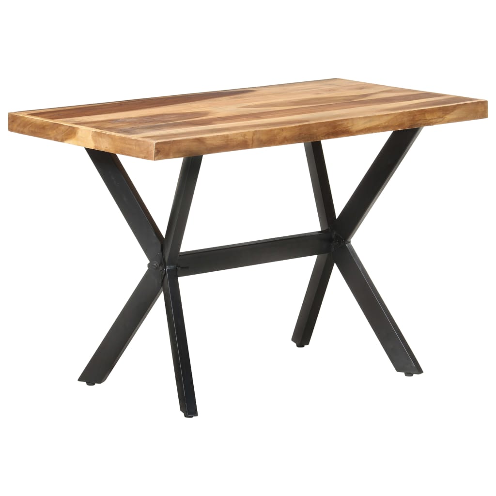 Table de salle à manger 120x60x75 cm Bois avec finition miel - XIOS