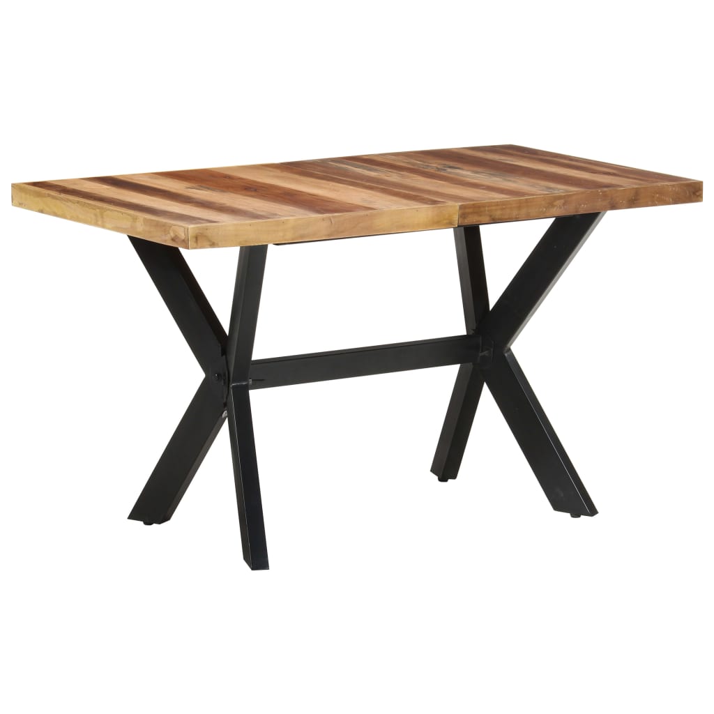 Table de salle à manger 140x70x75 cm Bois avec finition miel - XIOS