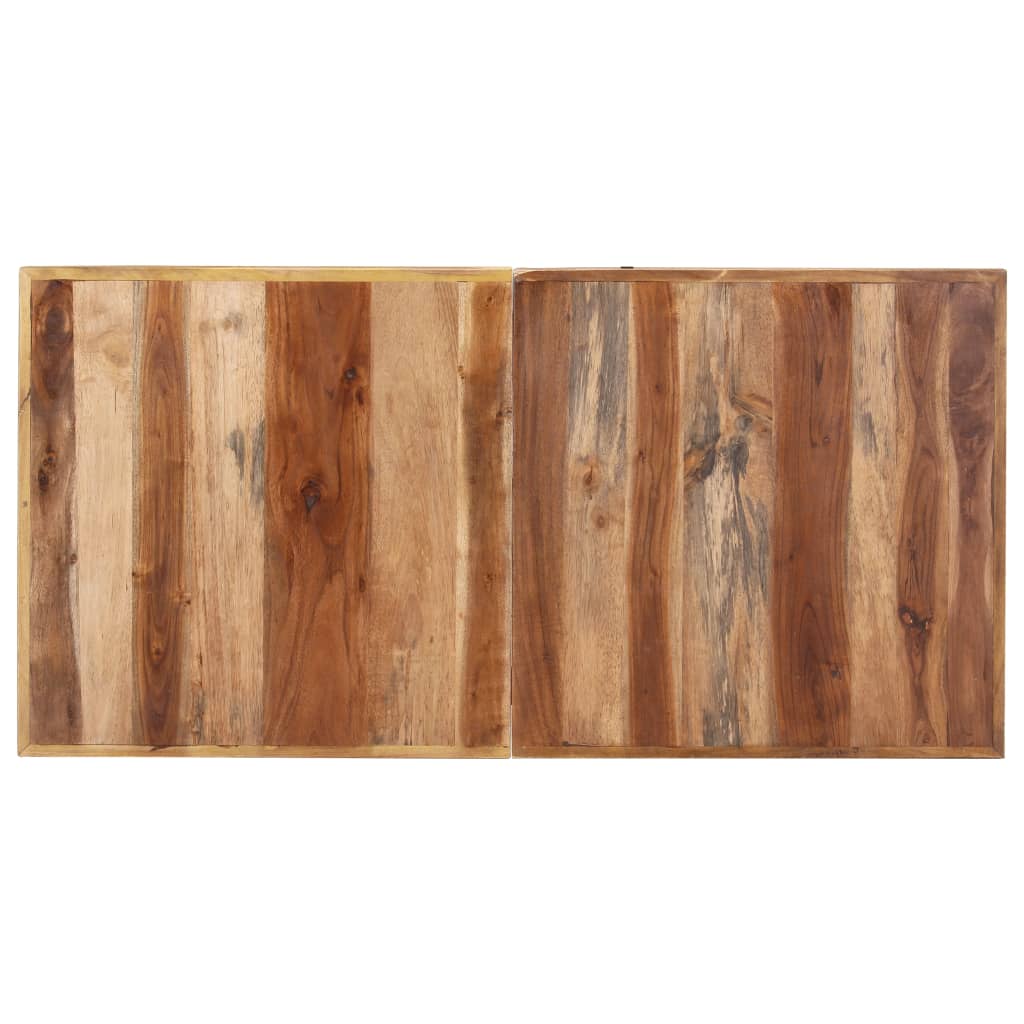 Table de salle à manger 140x70x75 cm Bois avec finition miel - XIOS