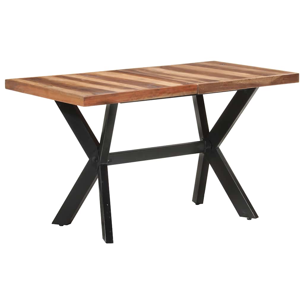 Table de salle à manger 140x70x75 cm Bois avec finition miel