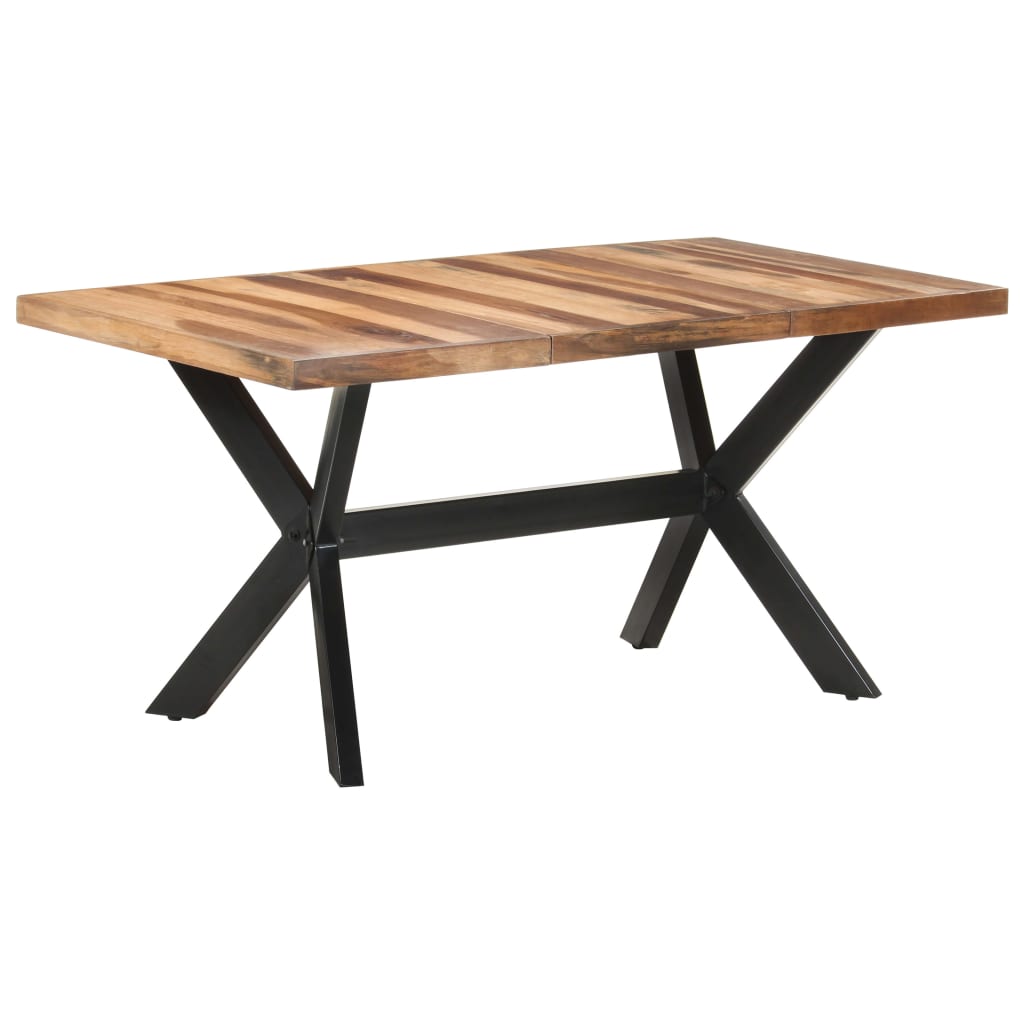 Table de salle à manger 160x80x75 cm Bois avec finition miel - XIOS