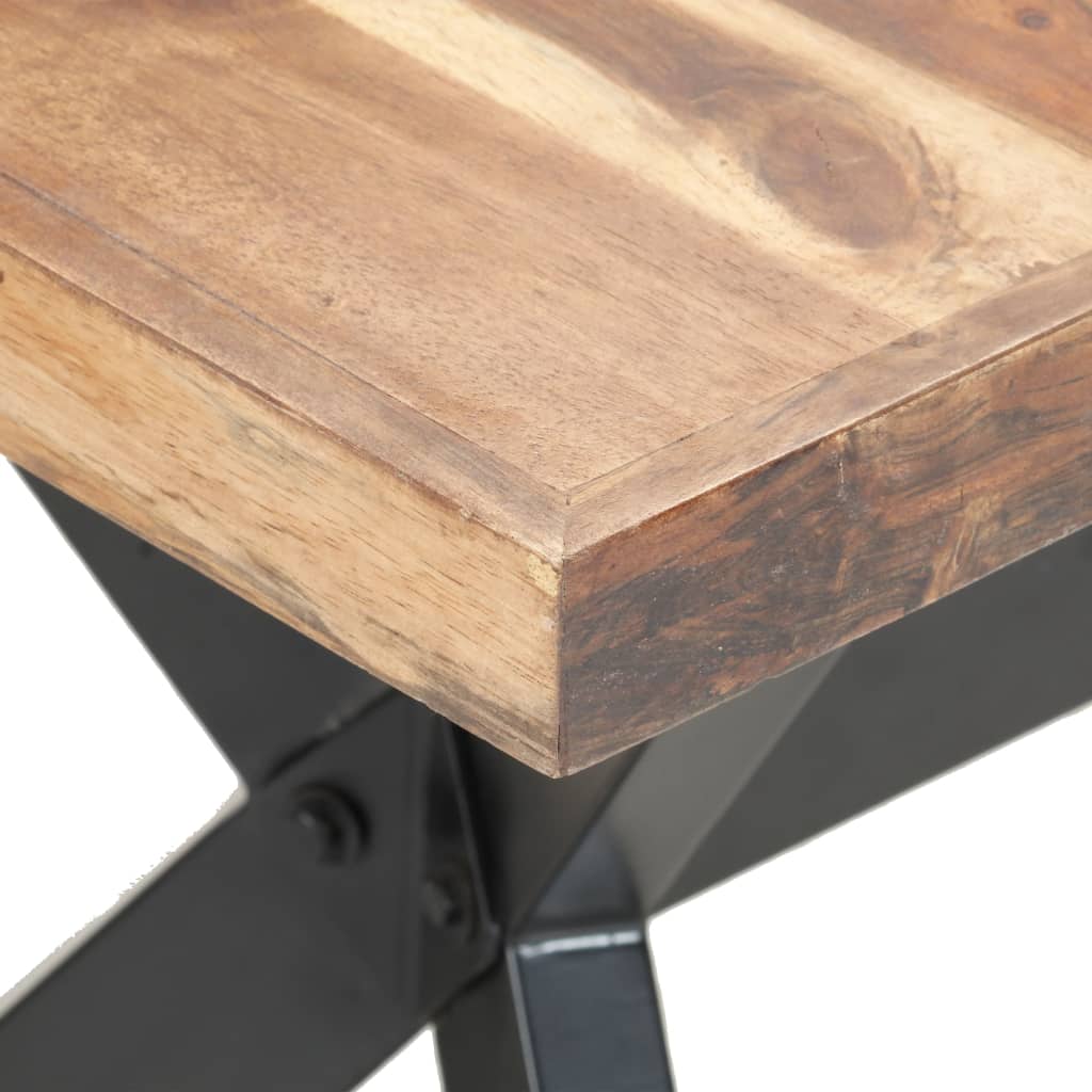 Table de salle à manger 160x80x75 cm Bois avec finition miel - XIOS