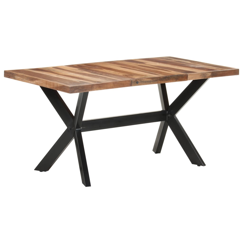 Table de salle à manger 160x80x75 cm Bois avec finition miel - XIOS